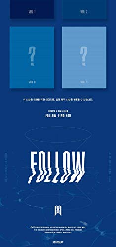 image for K-POP Monsta X - Follow-Find You, Random Cover incl. CD, Photocard, Ph