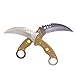 MASALONG Tiger Claw Fixed Blade Outdoor Survival Claw Tactical Knife