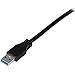 StarTech.com 1m Certified SuperSpeed USB 3.0 A to B Cable Cord - Black (USB3CAB1M)