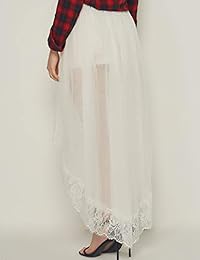 LLUVIA DE VERANO 3 capas de tul para dama Falda para ocasiones especiales Overskirt Hasta el suelo Tutú para fiesta de bodas