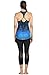 icyzone Workout Yoga Fitness Sports Racerback Tank Tops for Women (XL, Aurora)