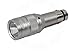 2pk Nebo Transport 6311 125 Lumen Rechargeable LED Flashlights Black and Silver