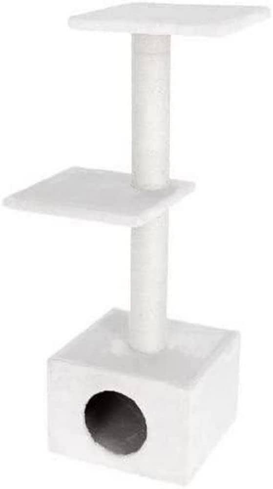 Kerbl Cat Tree, 37 x 37 x 109 cm, White, Venus