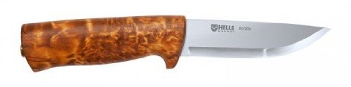 Helle Eggen Knife w/Leather Case - Hand Made in Norway