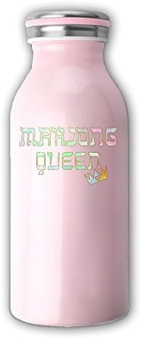Mahjong Queen Mahjongg Mah-jong Chinese Jewish Game1 Insulated Vacuum Milk Bottle Stainless Steel Thermos 12 Oz