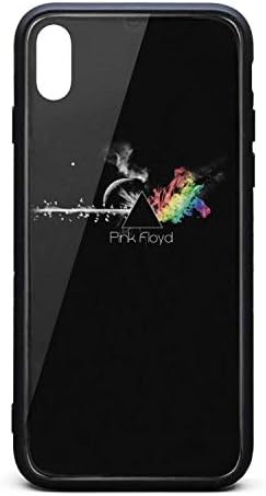 iPhone X/XS Case,Pink-Floyd-Rock-Band-Awesome-Logo- Anti-Scratch Slim Cover Case,TPU and Tempered Glass