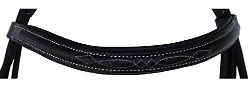 CHALLENGER Horse English Black All-Purpose Trail Pleasure Leather Bridle Reins 805EB02BK-F