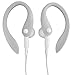 EARBUDi Ear Hooks Compatible with Apple EarPods | Adjustable Rubber Ear Loops Compatible to Keep Apple EarPods in Place During Activity | Made for Wired Earbuds | Cool Grey