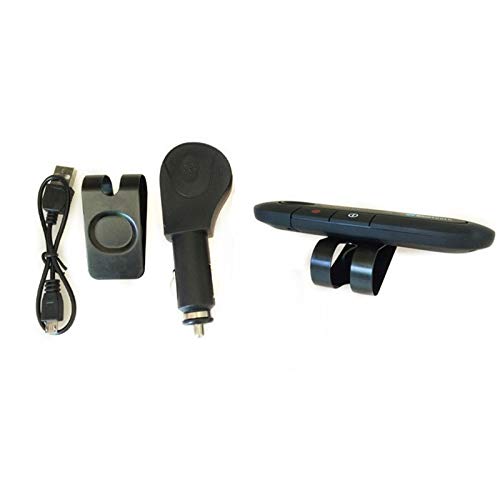 MeiBoAll Car Bluetooth Receiver Kit, Bluetooth 4.1 Hands-Free Wireless Talking Music Player Speakerphone Car Sun Visor Audio System - Thumbnail 6