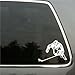 Ice Hockey Player Vinyl Decal small