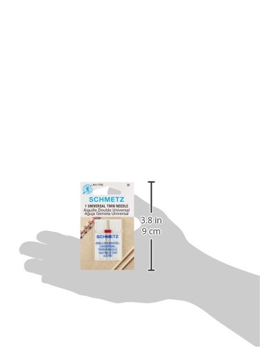 Euro-Notions Twin Machine Needle-Size 4.0/90 1/Pkg
