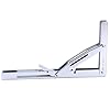 Amarine-made-2-PCS-Heavy-Duty-Polished-Stainless-Steel-Folding-Shelf-Bench-Table-Folding-Shelf-or-Bracket-Max-Load-550lb250kg-Short-Release-Arm