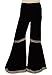 Utsav Fashion Pleated Georgette Sharara in Black