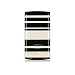 Kate Spade New York 4000 mAh Backup Battery Bank - Retail Packaging - Fairmont Stripe (Black / Cream)