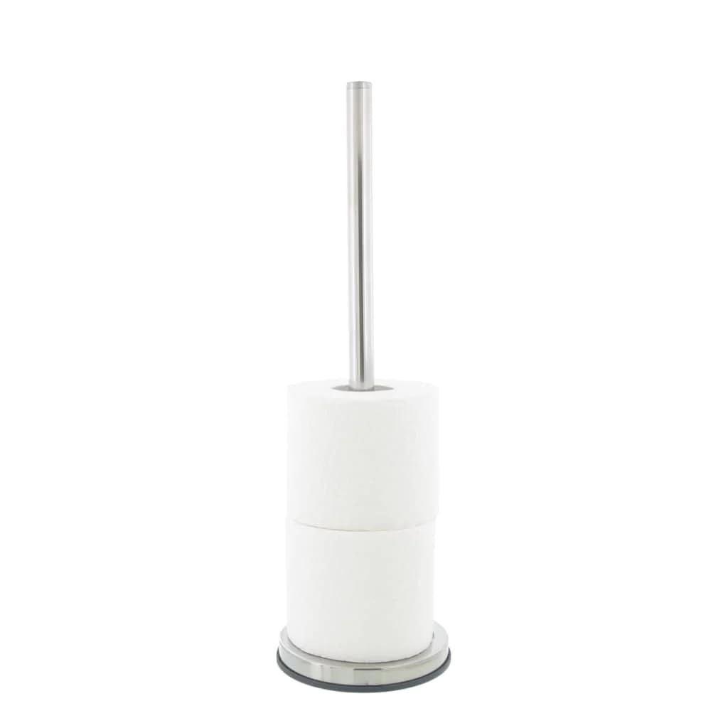 Tiger Toilet Roll Stand, Stainless Steel, Chrome, 13.4 x 42.9 x 13.4 cm