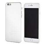 totallee iPhone 6 Case, The Scarf - The Thinnest Case for iPhone 6/6S - Ultra Thin & Ultra Light - Slim Minimal Lightweight 4.7 Screen (Jet White)
