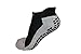 #1 Non Slip Socks, The Best Adult Hospital and Home Care Socks, Skid Resistant, Slipper Socks, Unisex Gripper Socks (Adult Ankle Black XL)