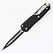 OTF Safety Knife Double Action Dual Edge Black