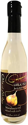 Oils of Aloha Garlic Isle Macadamia Nut Cooking & Salad Oil 12.7-Ounce