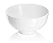 DOWAN 12OZ Porcelain Bowls - 8 Packs, White