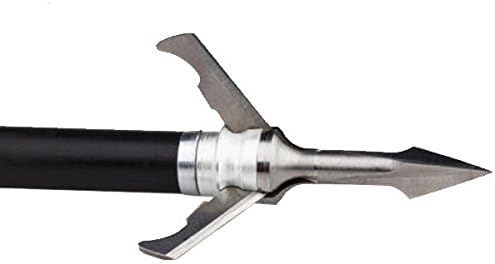 Grim Reaper Fatal Steel 100 Gr 1 1/4 Deep Six (3 Pk) 1391 by Grim Reaper Broadheads