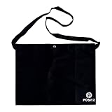 Positz Plain Black Cycling Musette Feed Bag Ideal