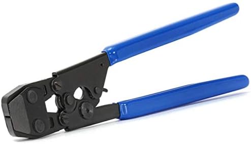 JWGJW Pex Cinch Clamp Fastening Tool From 3/8" To 1",Pex Cinch Crimping Tool Crimper For Stainless Steel Clamps (001)