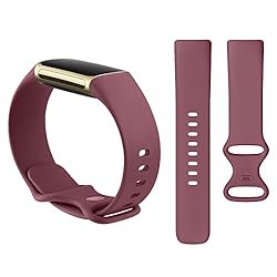 Meliya Replacement Silicone Wristbands for Fitbit