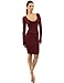 PattyBoutik Women's V Neck Long Sleeve Plain Sweater Dress
