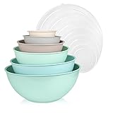 COOK WITH COLOR Mixing Bowls with Lids - 12 Piece