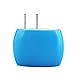 AutumnFall® 2A Dual USB Ports Home Wall Travel AC Power Charger Adapter for iPhone 6S US Plug (Blue )