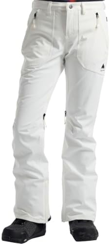 Amazon.com: Burton Womens Society Pant, Stout White Voyager, S