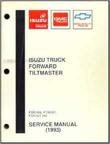 Engine diagram for isuzu 10pc1 1993 FSR, W6, FTR, W7, FVR Repair Shop Manual Original ...