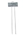Large Markers Galvanized Steel Plant Markers, Set of 25