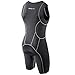 qualidyne Tri Suits for Men Trisuit Triathlon Duathlon Running Swimming Cycling Sleeveless Skinsuit with Pockets and Padded Soft Chamois