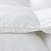 Luxurious 1200 Thread Count Goose Down Comforter Duvet Insert, King Size, 1200TC - 100% Egyptian Cotton Cover, 750+ Fill Power, 50 oz Fill Weight, White Color