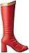 Ellie Shoes Women's 300 Super Boot, Red/Gold, 10 M US