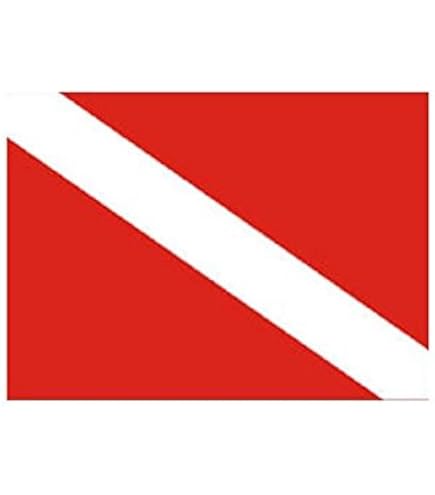 Diver Down Flag Decal Sticker - 2 Pack, Reflective, 3 Inches - Waterproof Vinyl For Car, Boat, Laptop - View #10