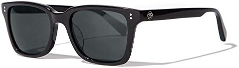 Stussy Angelo Sunglasses Black / Dark Grey Glass