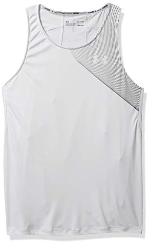 Under Armour Camiseta de tirantes sin mangas de running Qualifier Iso-Chill para hombre