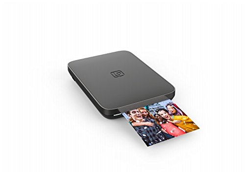 Lifeprint 3x4.5 Portable Photo AND Video Printer for iPhone and Android. Make Your Photos Come To Life w/ Augmented Reality - Black