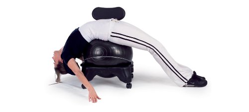 Sivan Health and Fitness Balance Fit Chair with ball and pump - Thumbnail 2