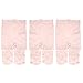 Dancina Toddler Ballet Tights Girls Ballerina Matching Soft Stockings M (6-8) Ballet Pink x3