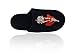Betty Boop Ultra-Soft Women's Plush Pinup Scuffs Cozy Non-Skid Slippers - Great for Gifts (Medium, Belle Black)
