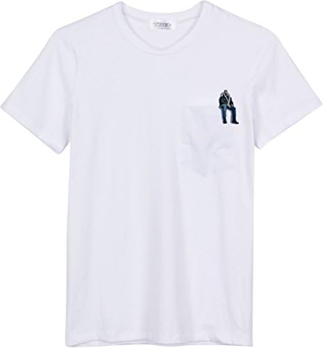 Freshtops Women's Drake 6 Views Pocket T Shirt M White