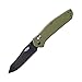 Firebird Knife F7563 GANZO Pocket Folding Hunting Knife G-10 Handle SS Blade (Green)