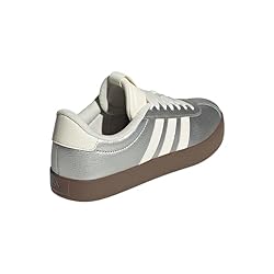 adidas Women's Vl Court 3.0 Sneaker, Silver