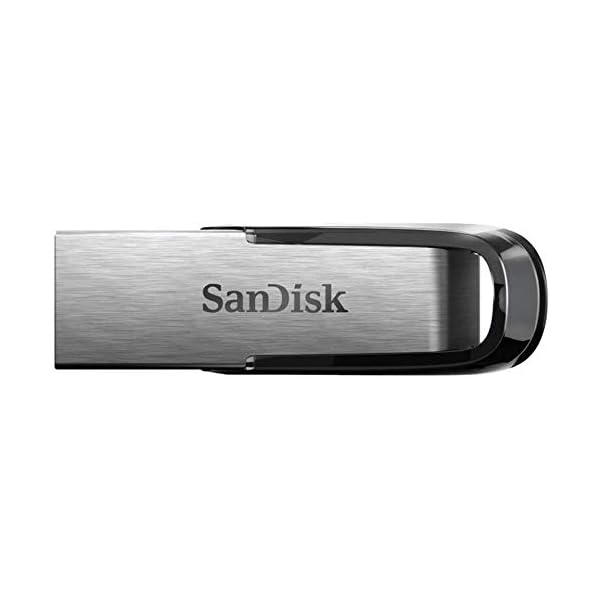 SanDisk Ultra Flair USB 3.0 Flash-Laufwerk 32 GB (robustes und elegantes Metallgehäuse, Passwortschutz, 150 MB/s Lesen) Schwarz