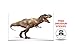 AomoriHaba Japan 3D Soft Large Rubber TRex Handpuppets - Tyrannosaurus Rex Dinosaur Head Dino Hand Puppet for Kids/Adults (Free Sticker)