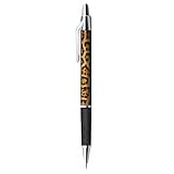 Leopard Animal Print Writing Ink Pen - Wildlife Nature Design - Stationery Gift